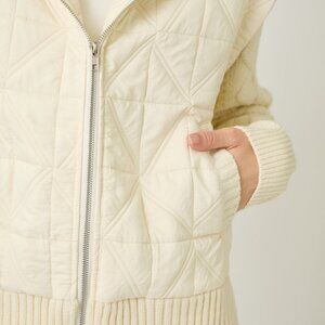 Mystree Mixed Media Jacket